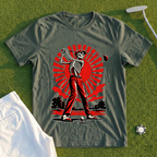 Red Sun Skeleton Tee