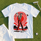 Red Sun Skeleton Tee