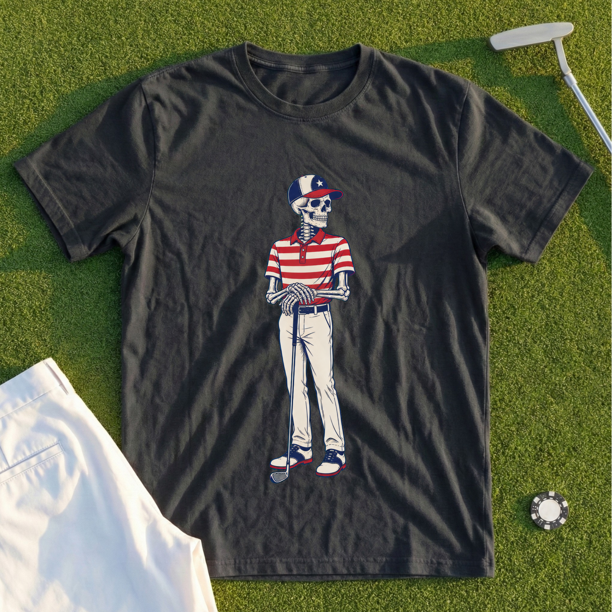 Red White And Bogey Tee