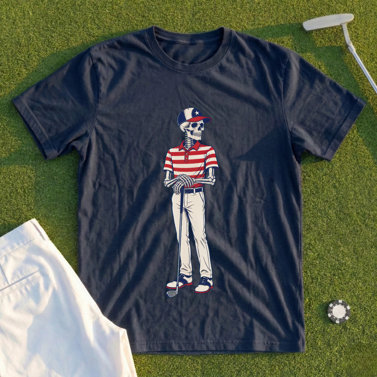 Red White And Bogey Tee