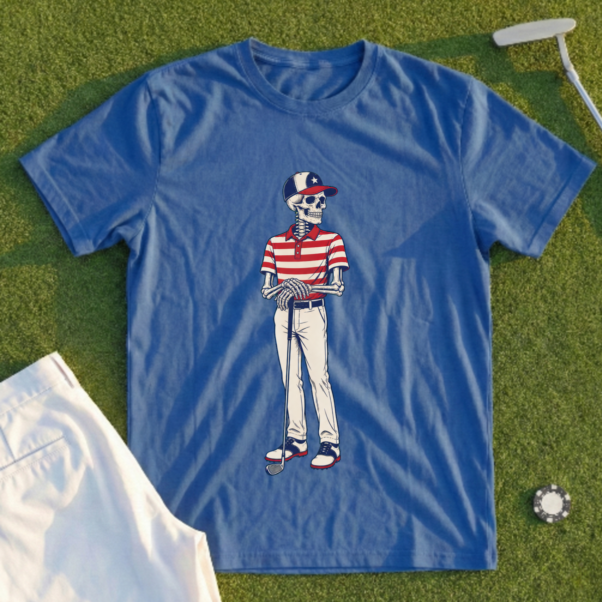 Red White And Bogey Tee