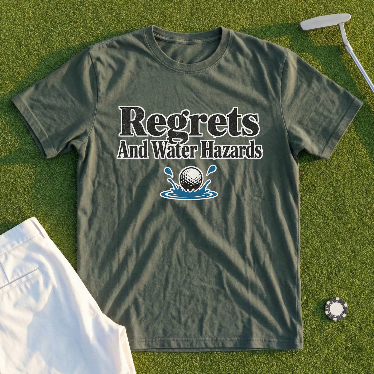 Regrets And Water Hazards Tee