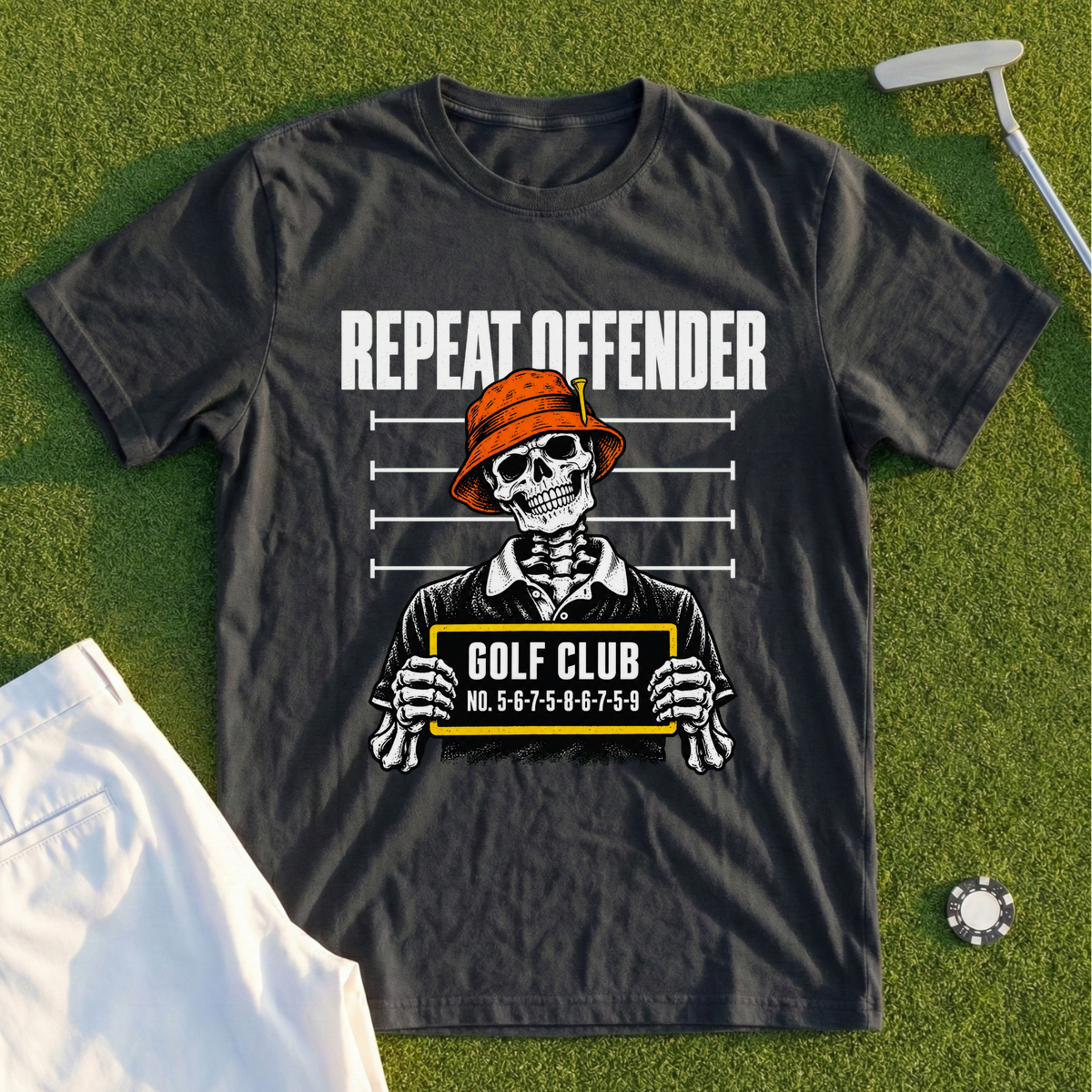 Repeat Offender Golf Club Tee