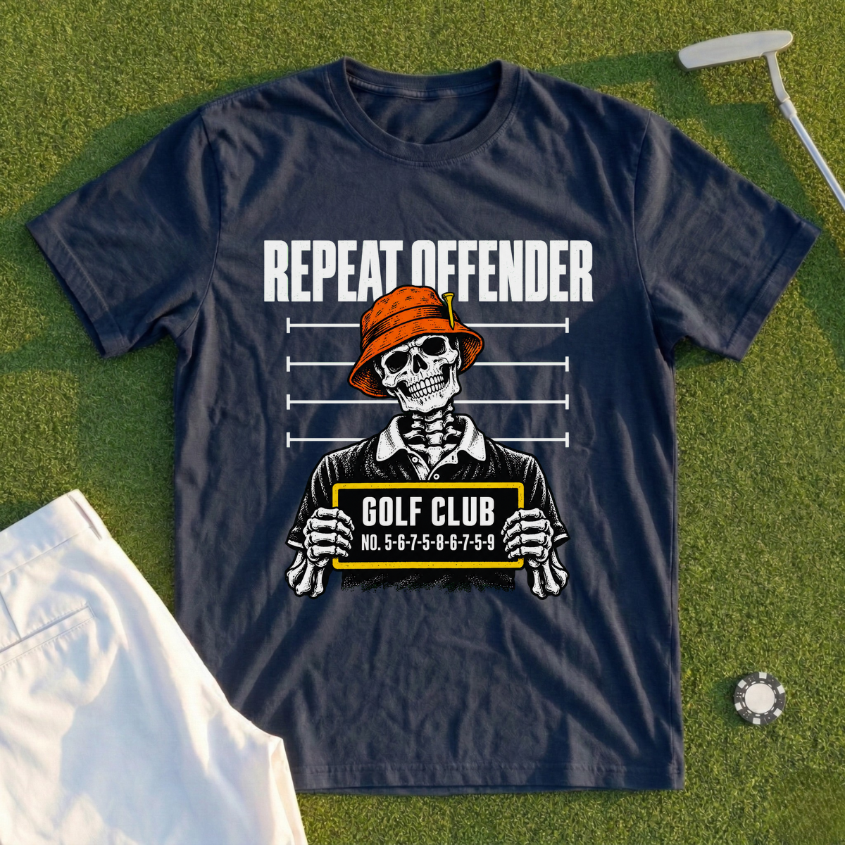 Repeat Offender Golf Club Tee