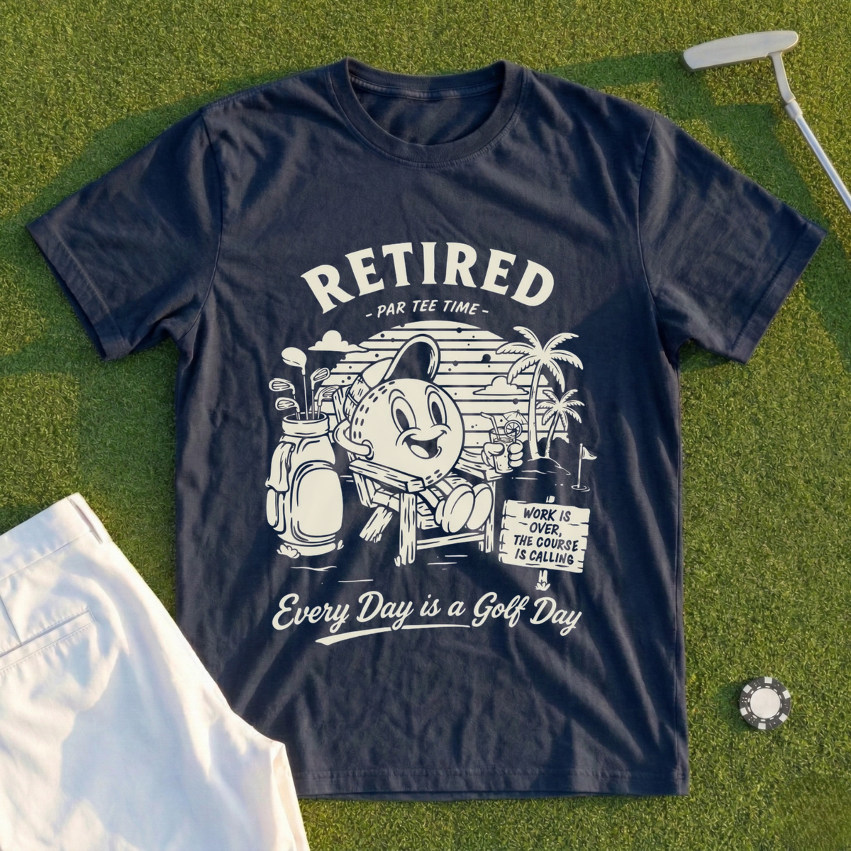 Retired Par Tee Time Tee