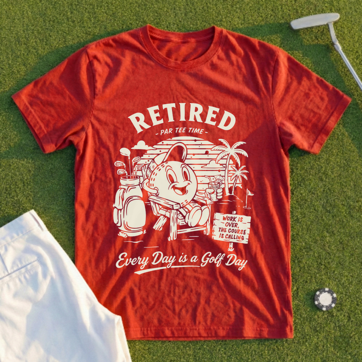 Retired Par Tee Time Tee