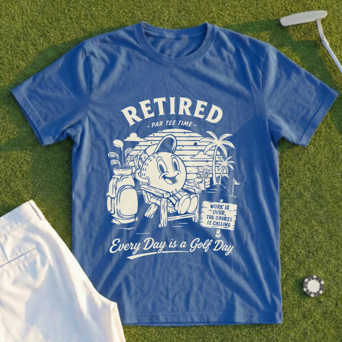 Retired Par Tee Time Tee