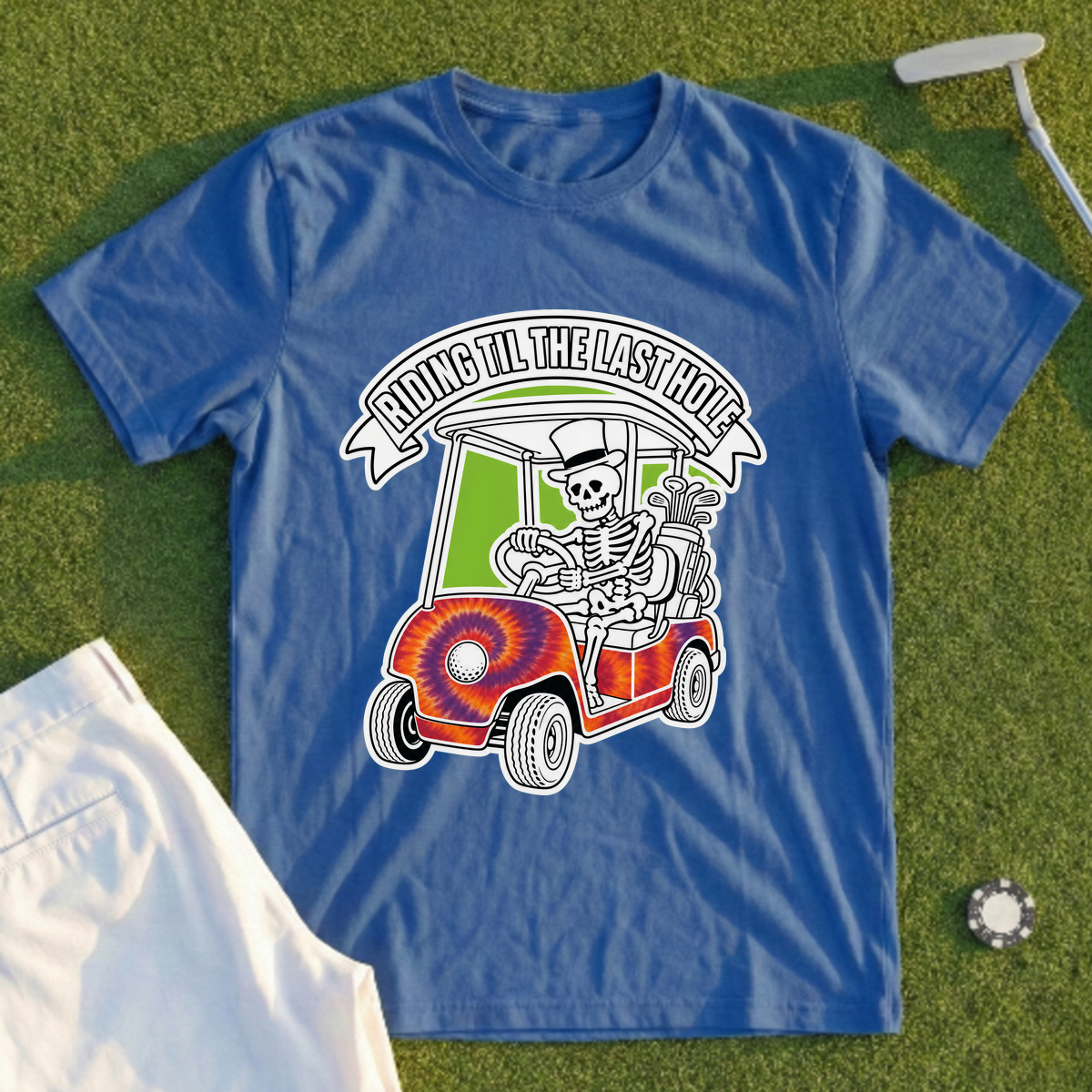 Riding Til The Last Hole Tee