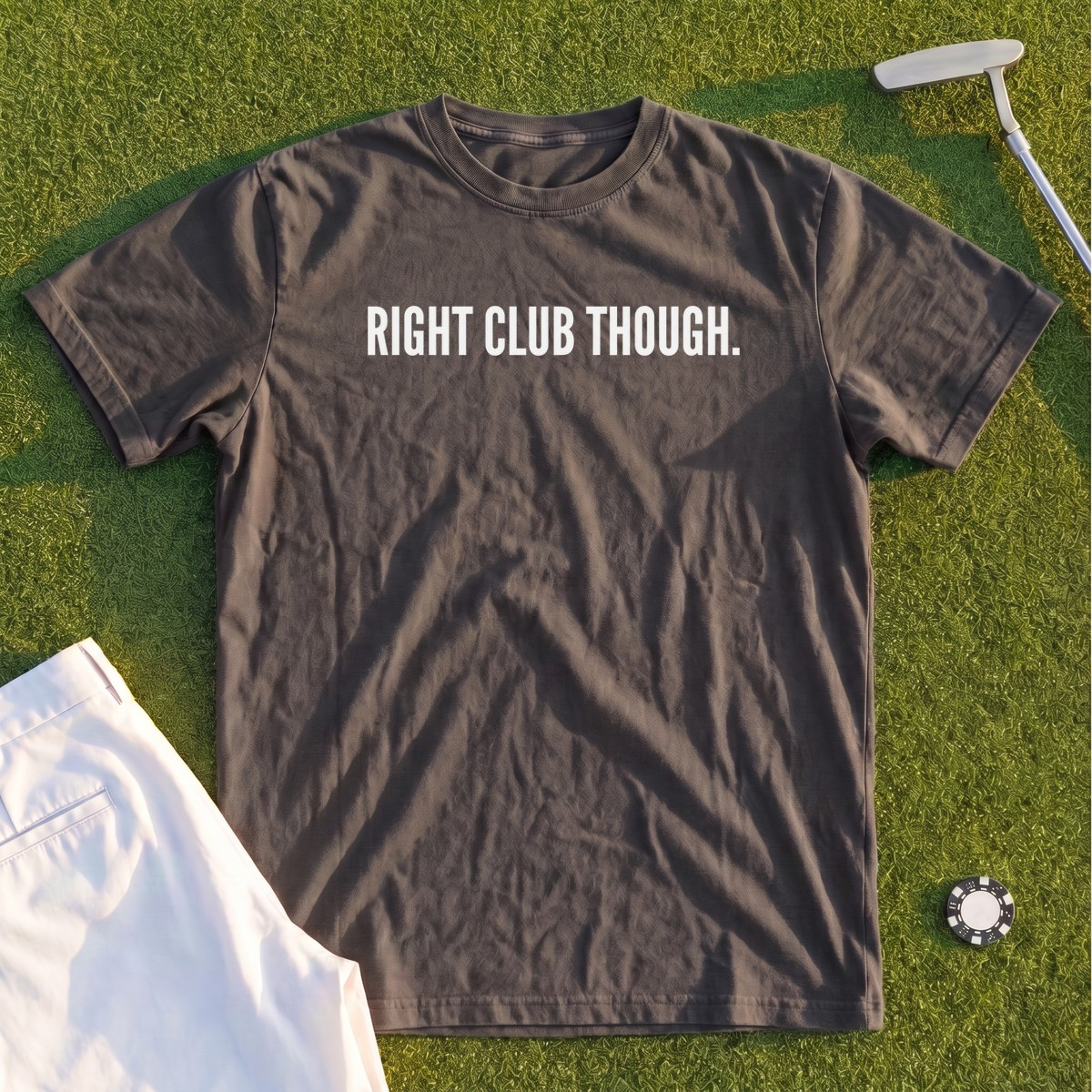 Right Club Though Dimples Premium Tee