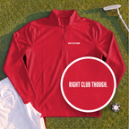 Right Club Though Dimples Quarter Zip