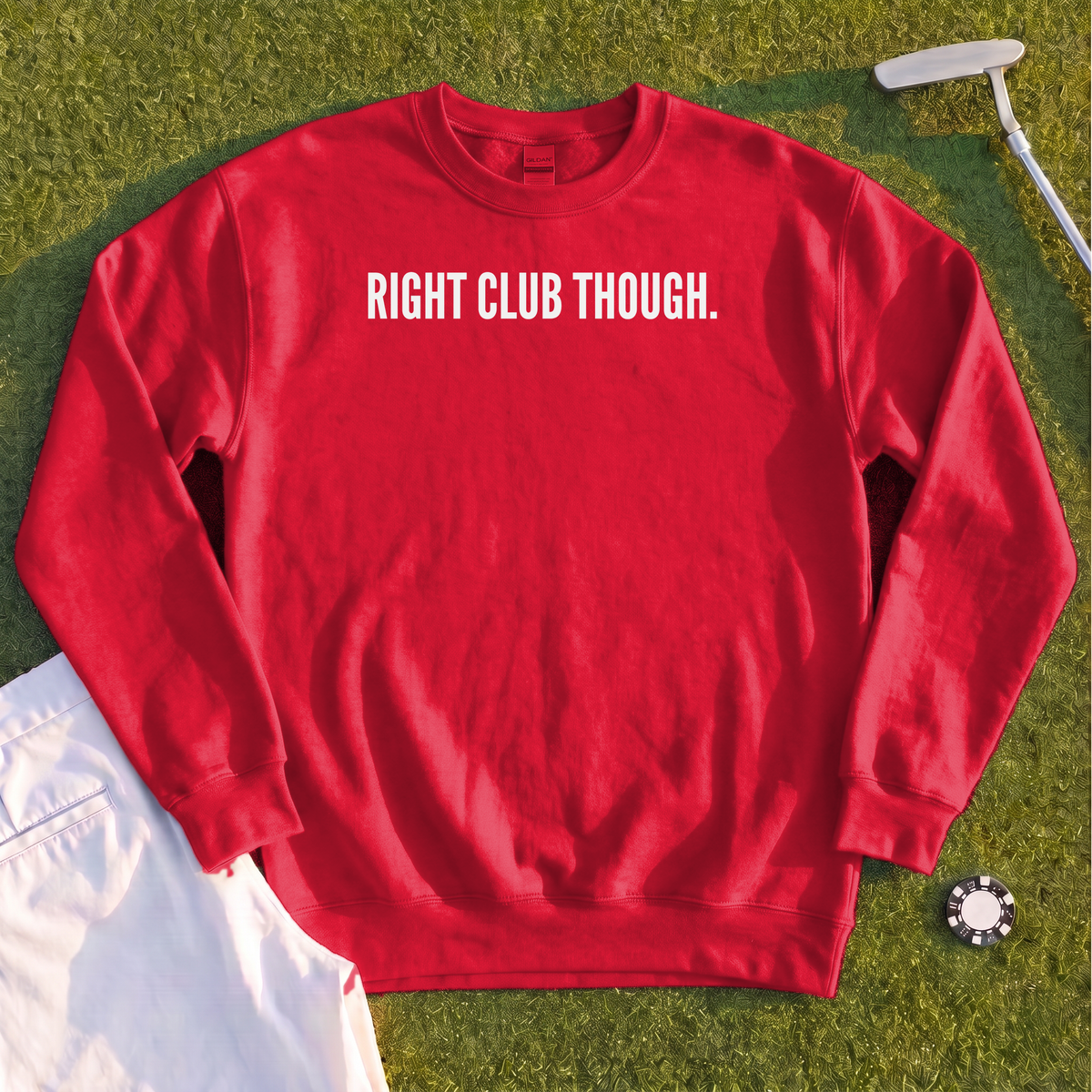 Right Club Though Dimples Sweatshirt