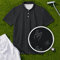 Rock On Performance Print Polo