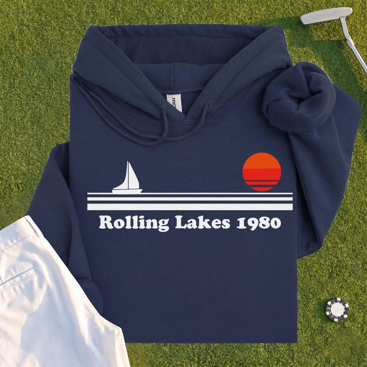 Rolling Lakes Yacht Club 1980 Hoodie