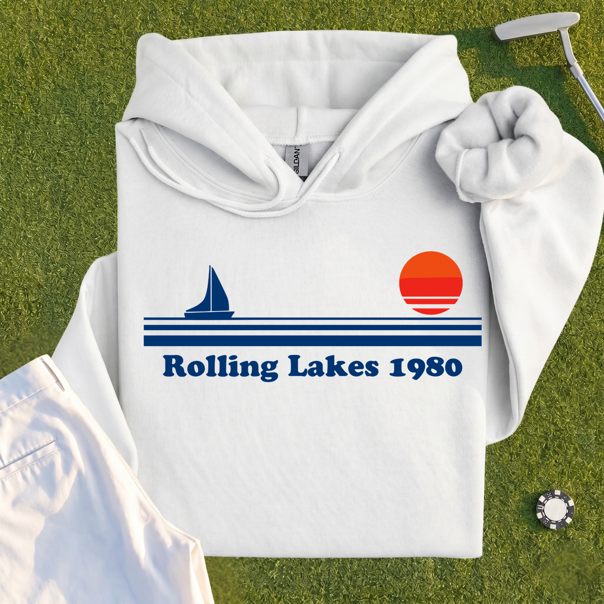 Rolling Lakes Yacht Club 1980 Hoodie
