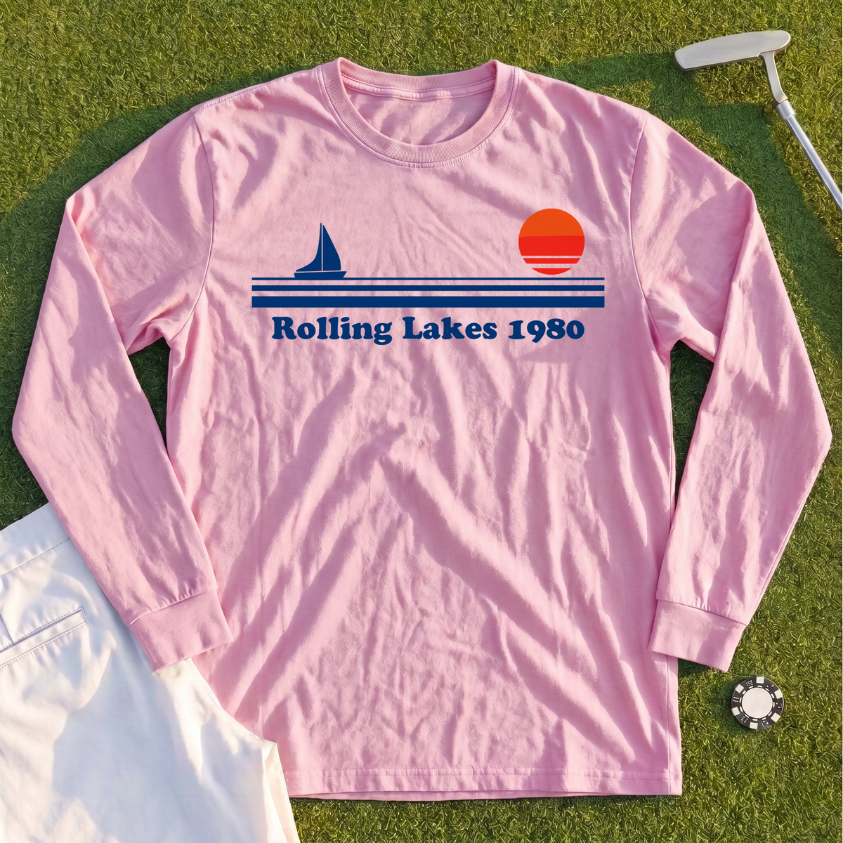 Rolling Lakes Yacht Club 1980 Long Sleeve Tee