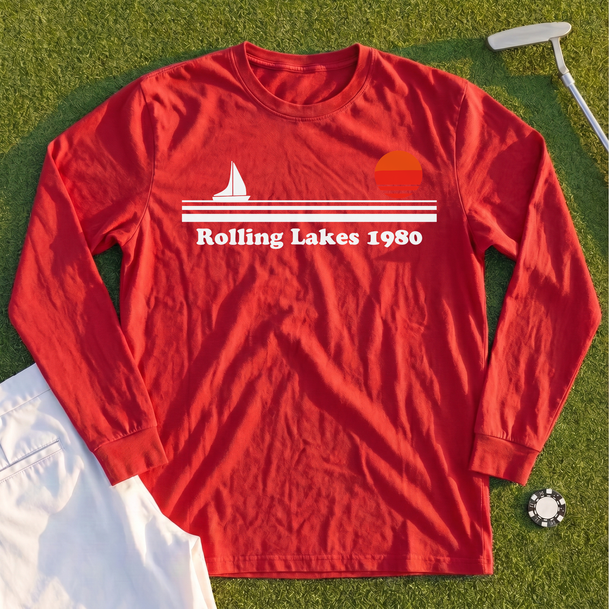 Rolling Lakes Yacht Club 1980 Long Sleeve Tee