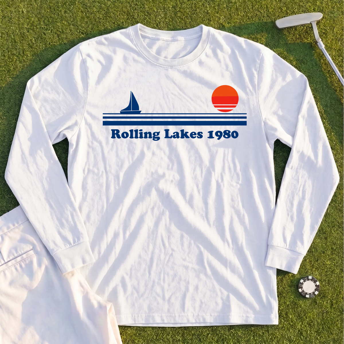 Rolling Lakes Yacht Club 1980 Long Sleeve Tee