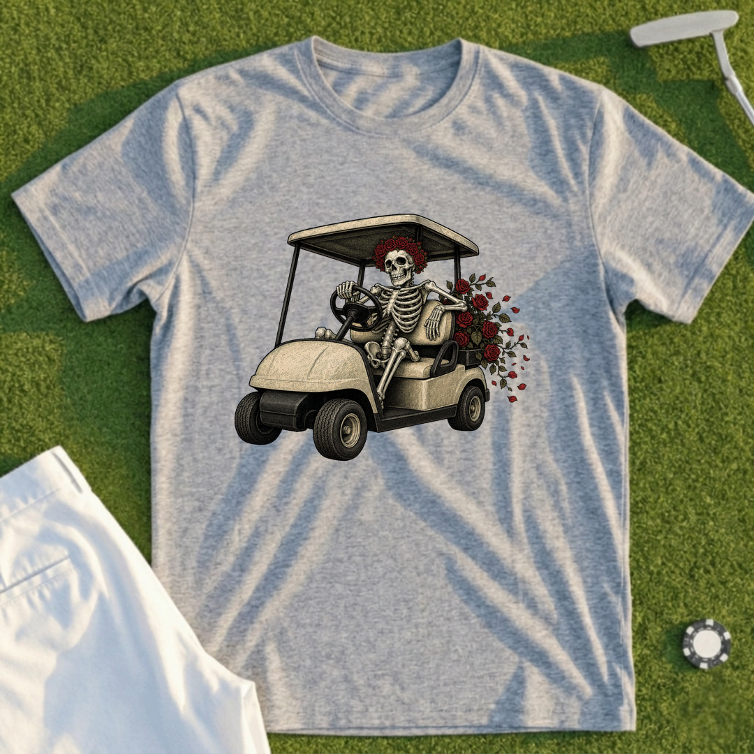 Rose Skeleton Cart Tee