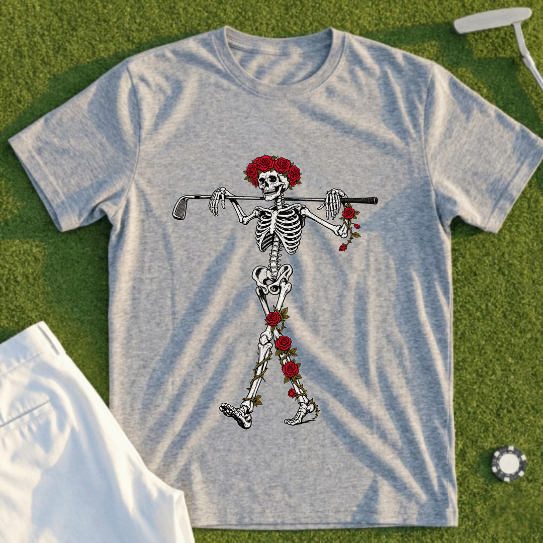 Rose Skeleton Clubhouse Turn Tee