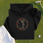 Rose Skeleton Crest Hoodie