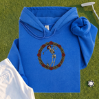 Rose Skeleton Crest Hoodie