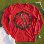 Rose Skeleton Crest Long Sleeve Tee