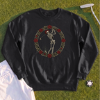 Rose Skeleton Crest Sweatshirt