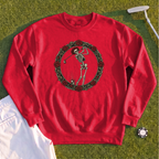 Rose Skeleton Crest Sweatshirt