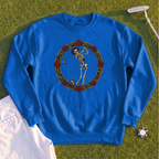 Rose Skeleton Crest Sweatshirt