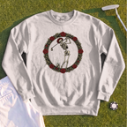 Rose Skeleton Crest Sweatshirt