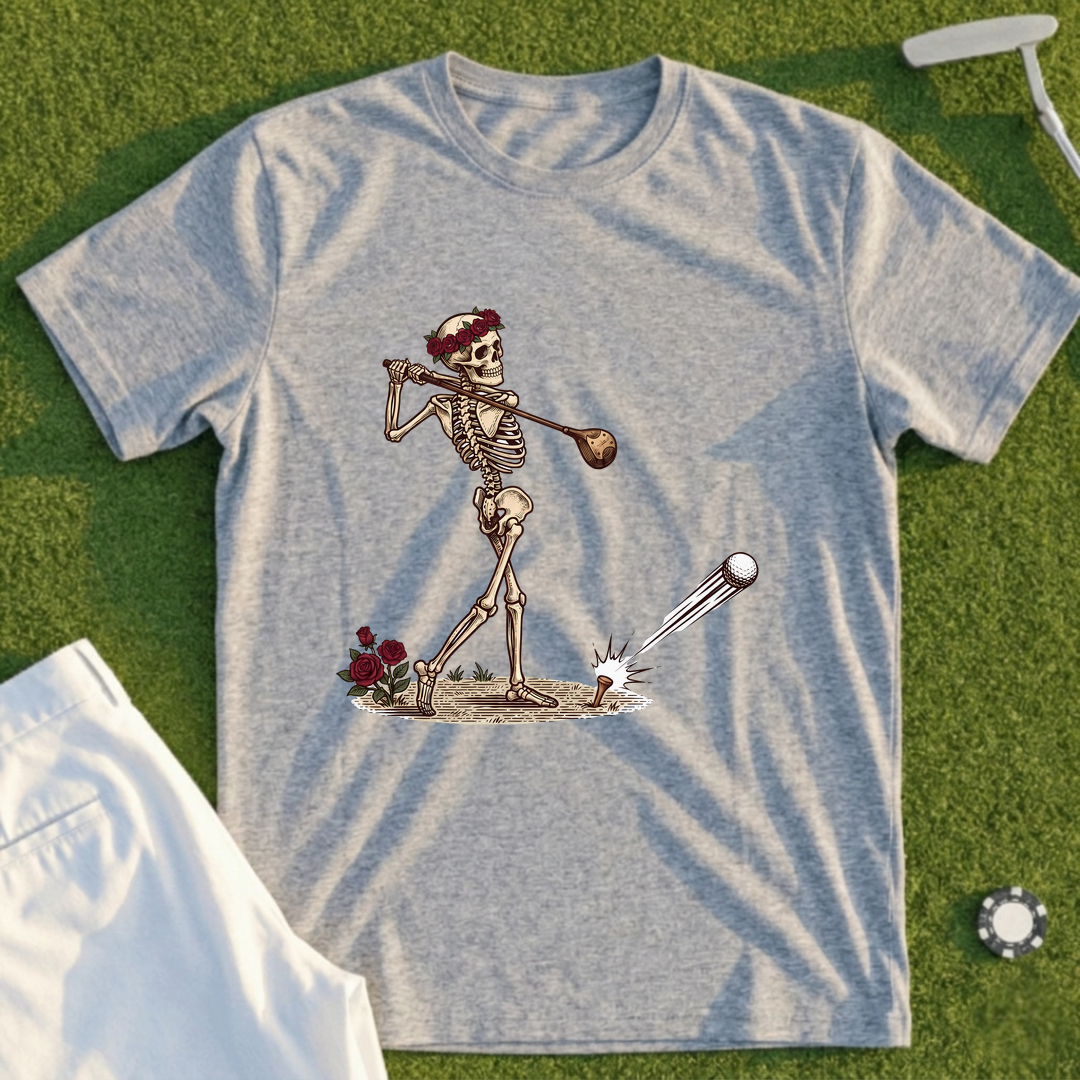Rose Skeleton Drive Tee