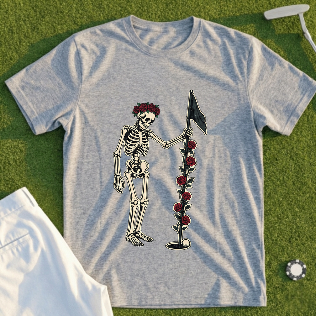 Rose Skeleton Flagstick Tee