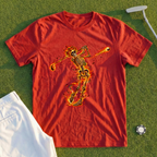 Rose Skeleton Flame Tee