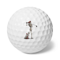 Rose Skeleton Follow Through Golf Balls