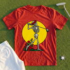 Rose Skeleton Follow Through Pop Art Tee