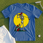 Rose Skeleton Follow Through Pop Art Tee
