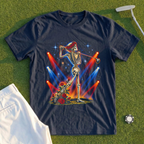 Rose Skeleton Follow Through Rock Tour Tee