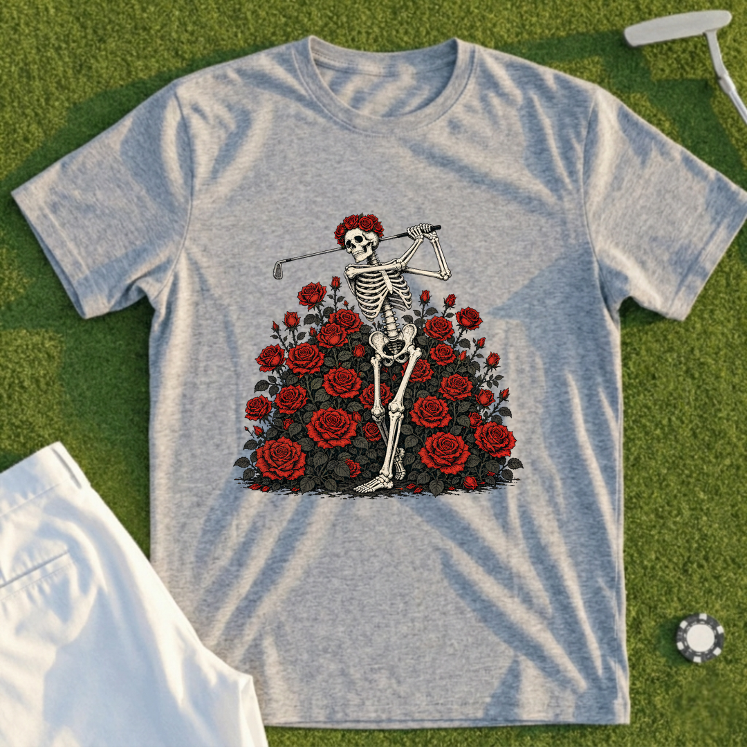 Rose Skeleton Garden Tee