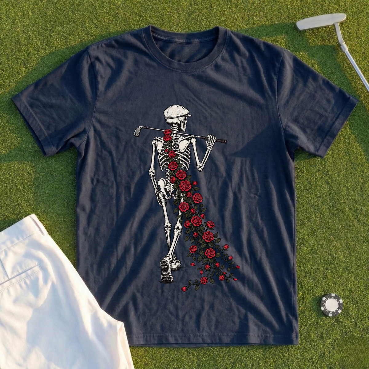 Rose Skeleton Garden Walk Tee