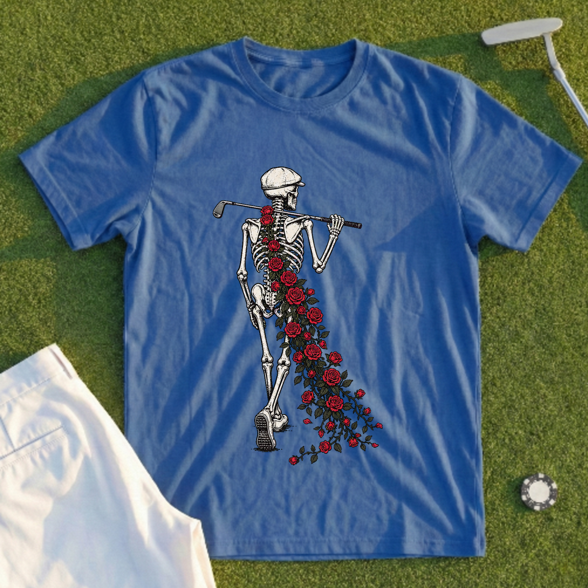 Rose Skeleton Garden Walk Tee