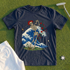 Rose Skeleton Great Wave Tee