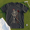 Rose Skeleton Leaning Tee - Shanked Right