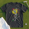 Rose Skeleton Pop Art Tee