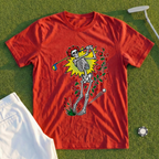 Rose Skeleton Pop Art Tee