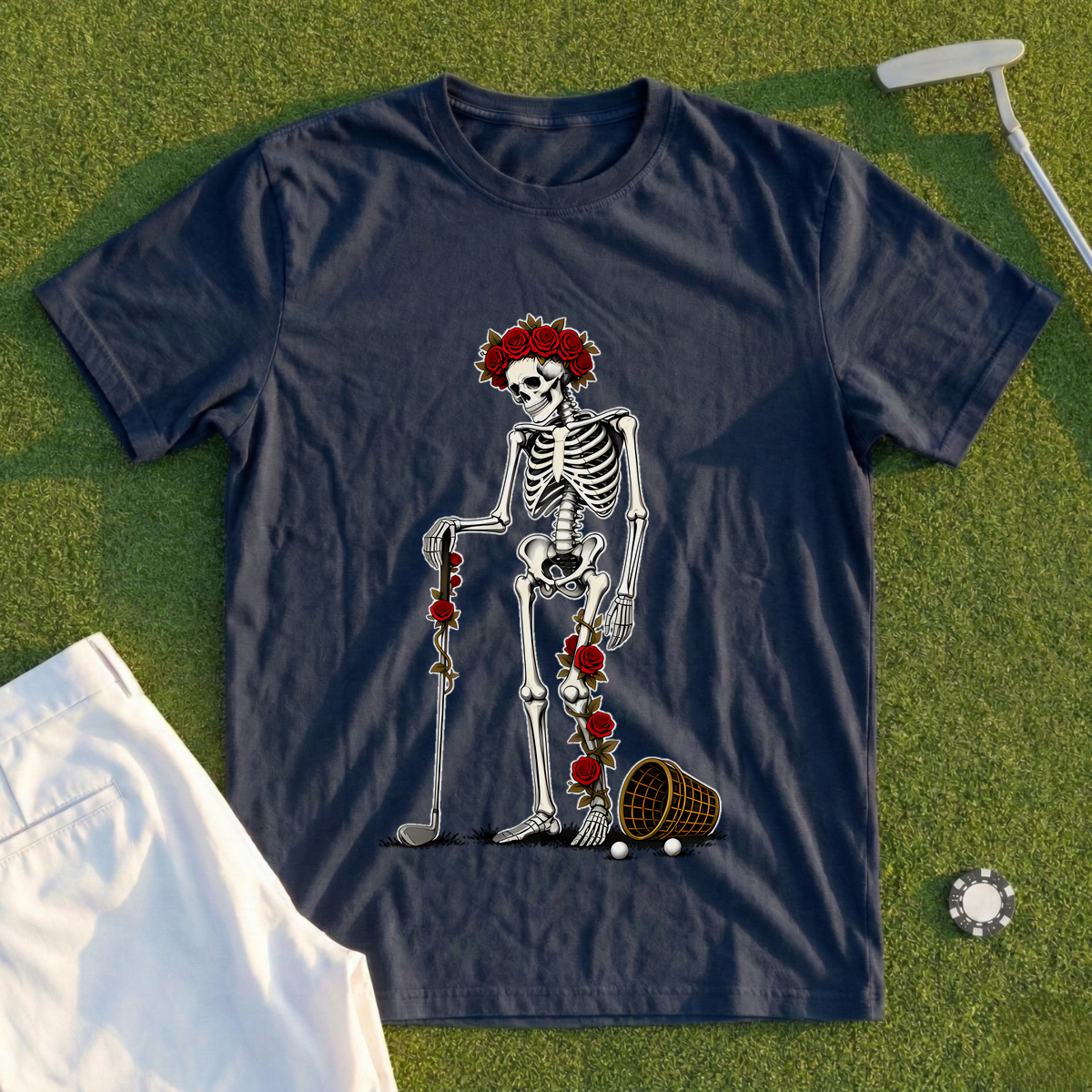 Rose Skeleton Range Session Wind-Down Tee