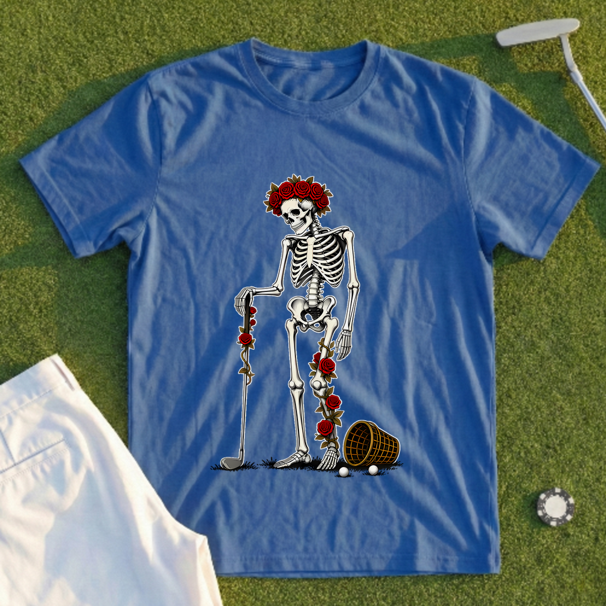 Rose Skeleton Range Session Wind-Down Tee