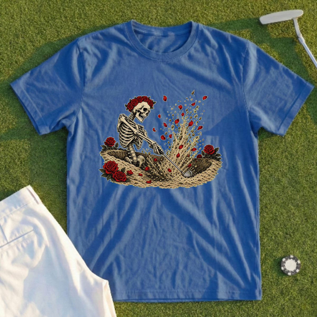 Rose Skeleton Sand Save Tee