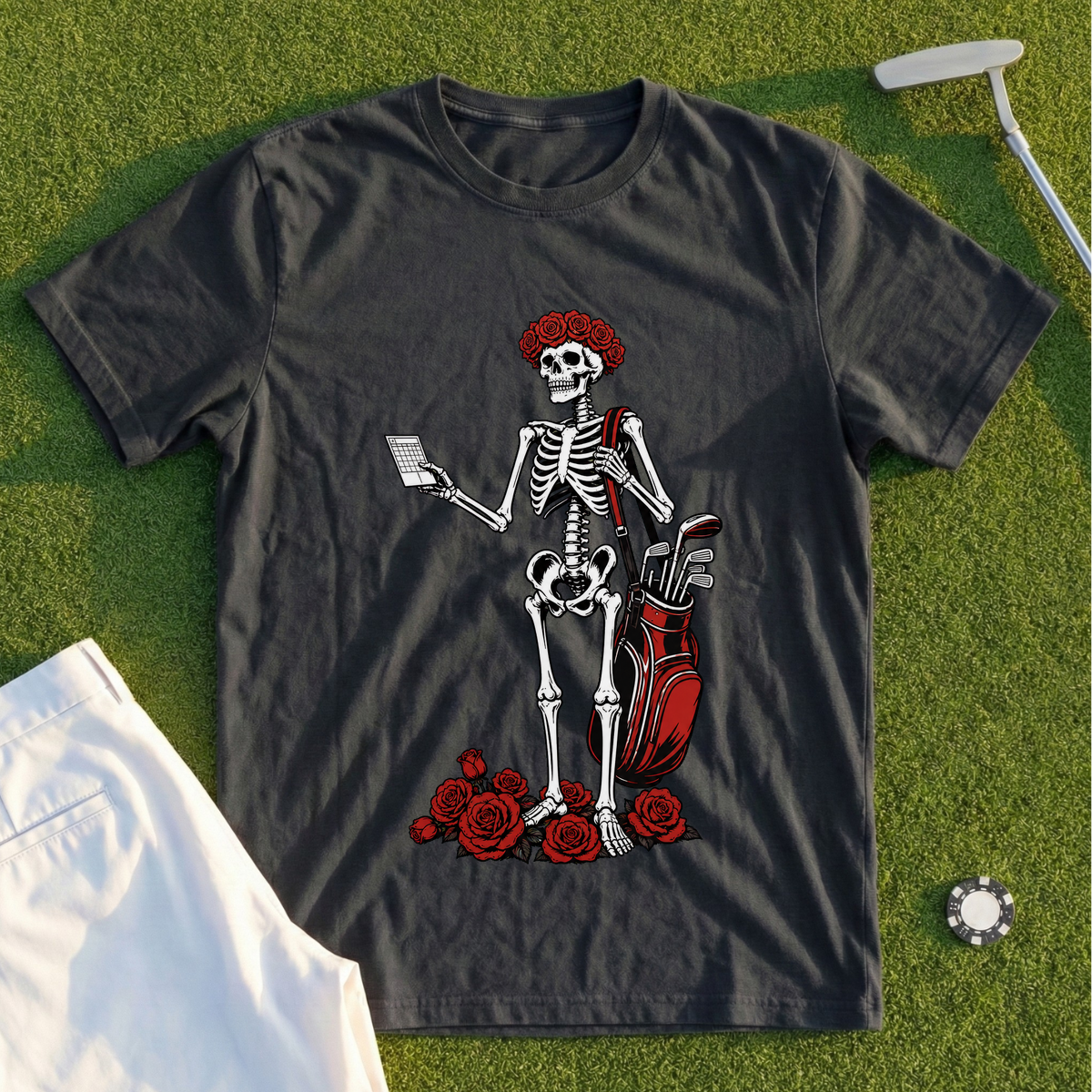Rose Skeleton Starter Shack Tee