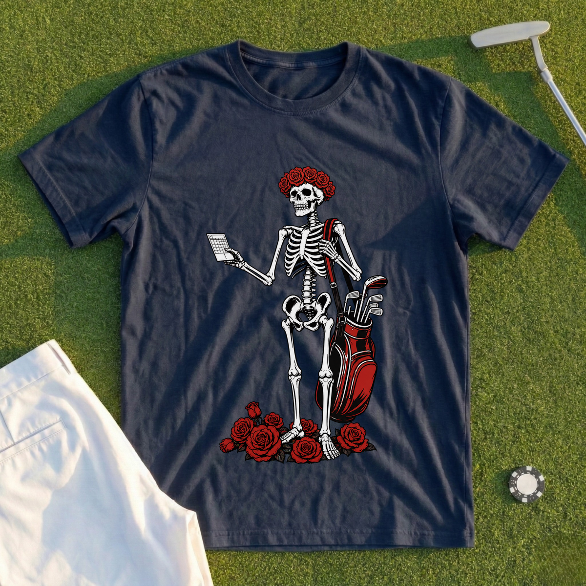 Rose Skeleton Starter Shack Tee