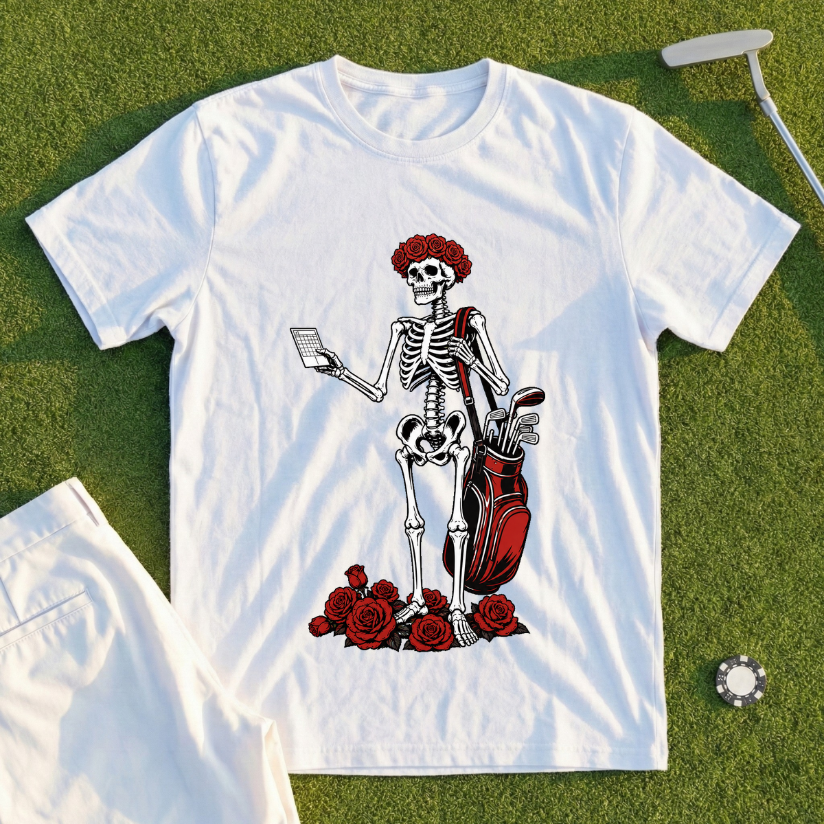 Rose Skeleton Starter Shack Tee